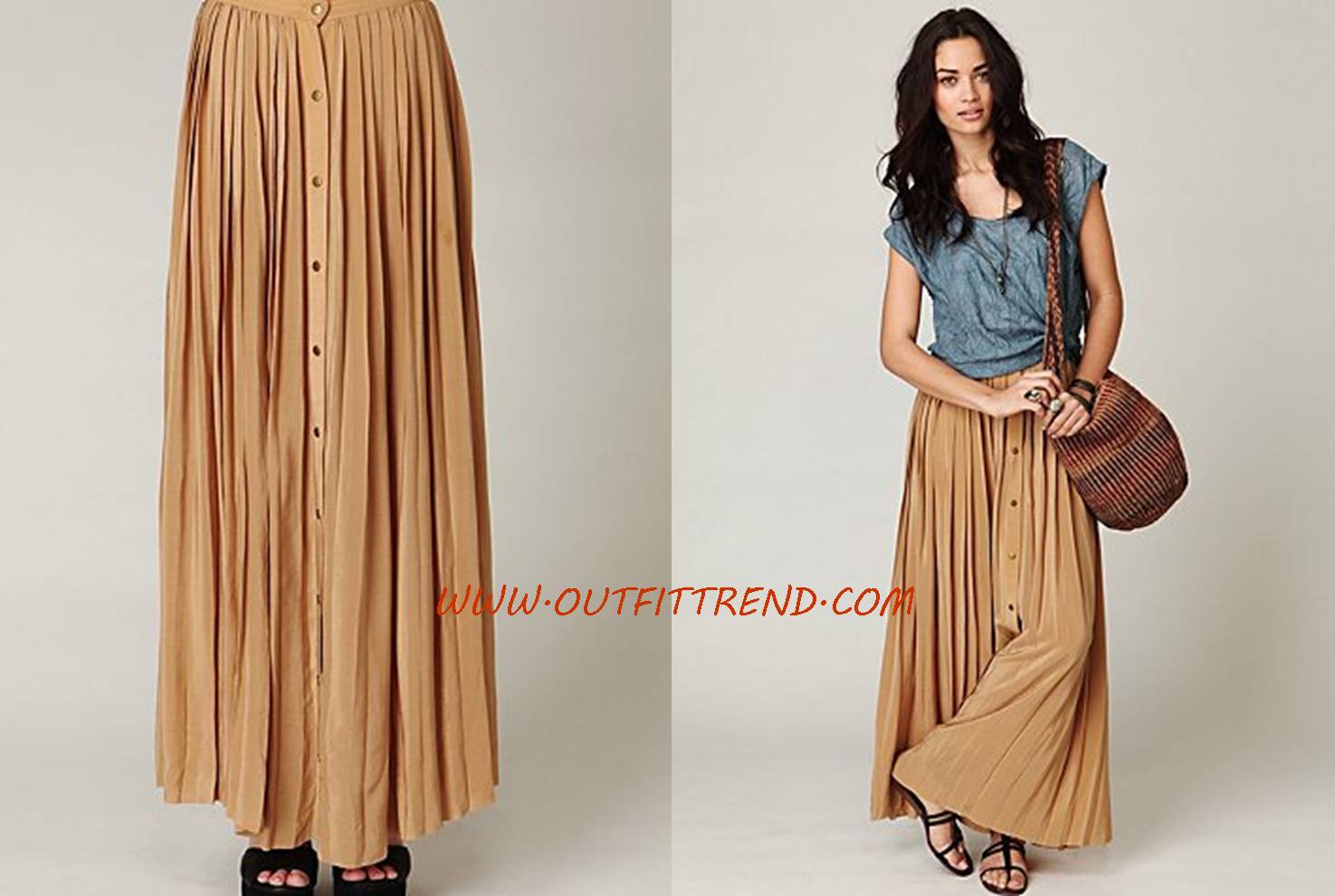 cool long skirt