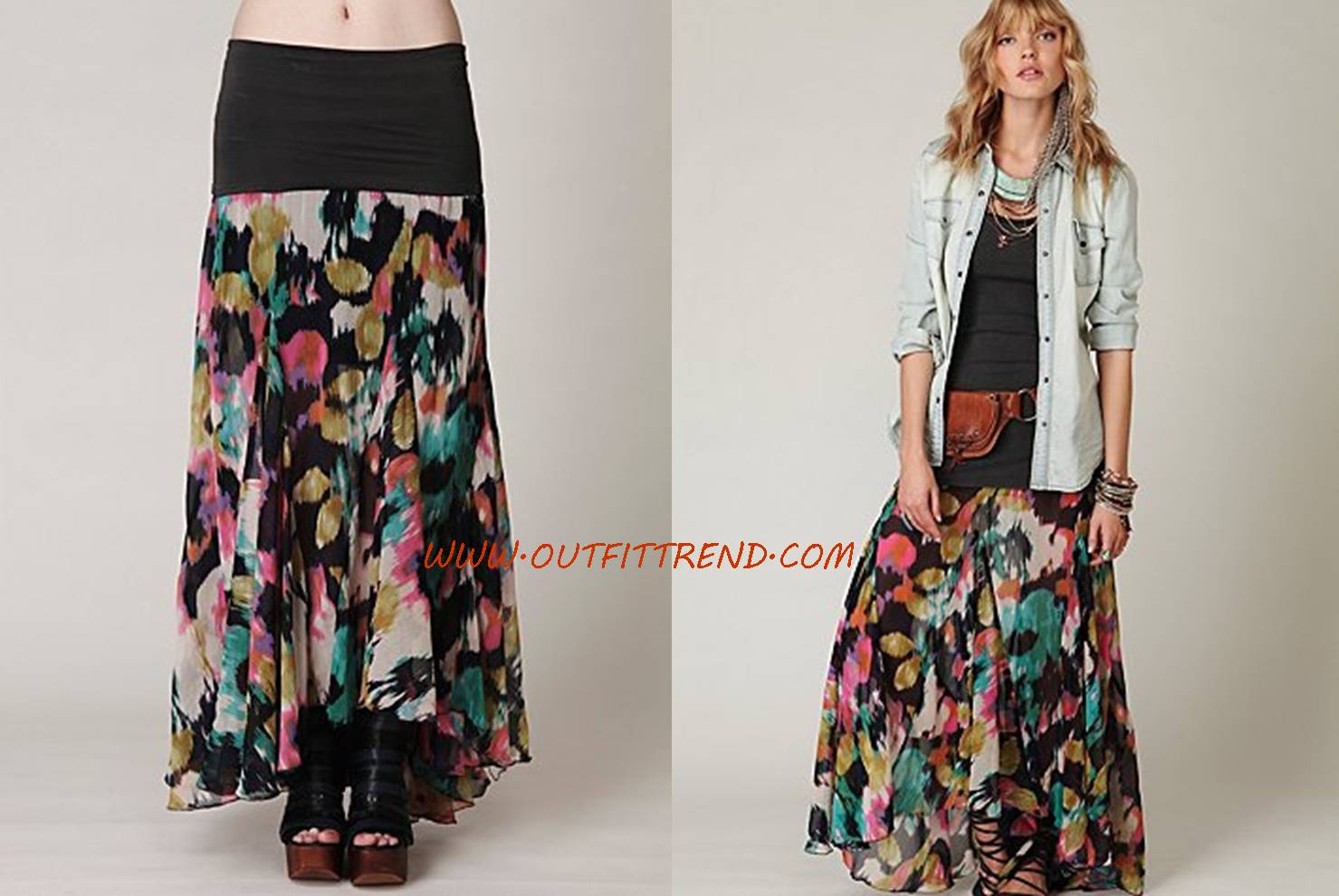 Stylish And Trendy Maxi Skirts For Women