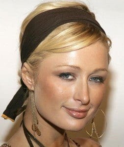 paris hilton headband