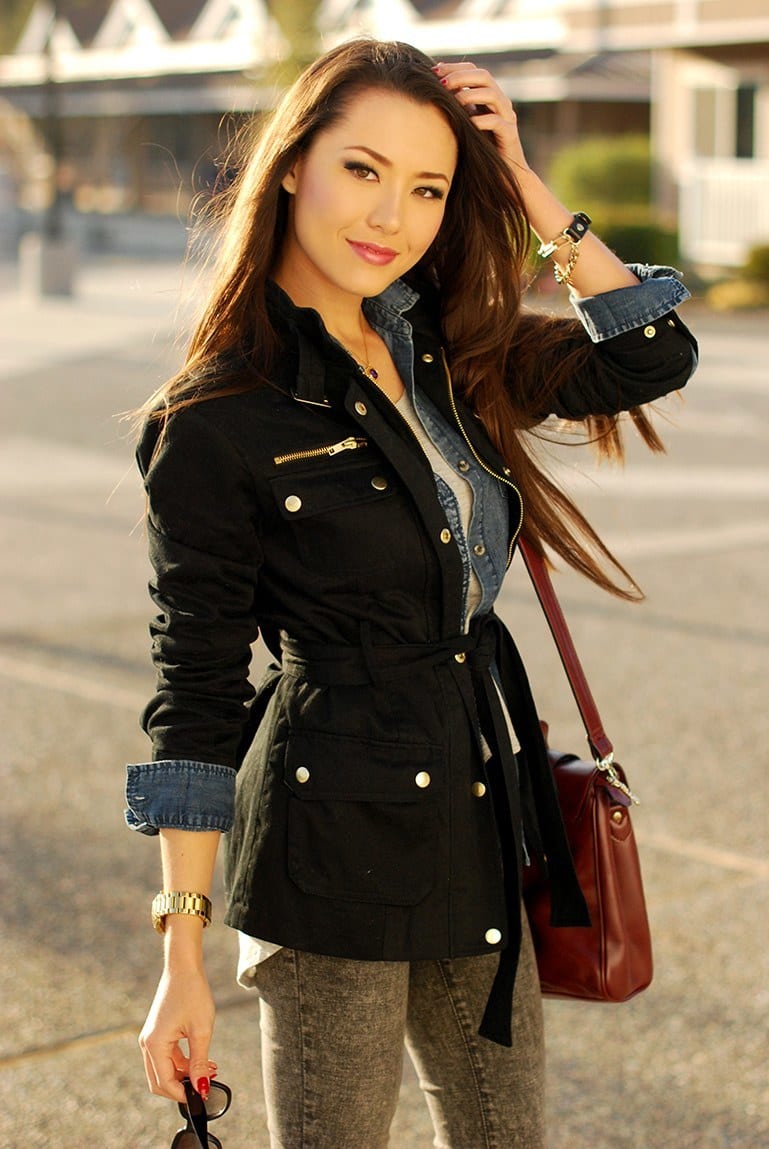 Outfits With Denim Jacket 20 Ideas How To Wear Denim Jackets