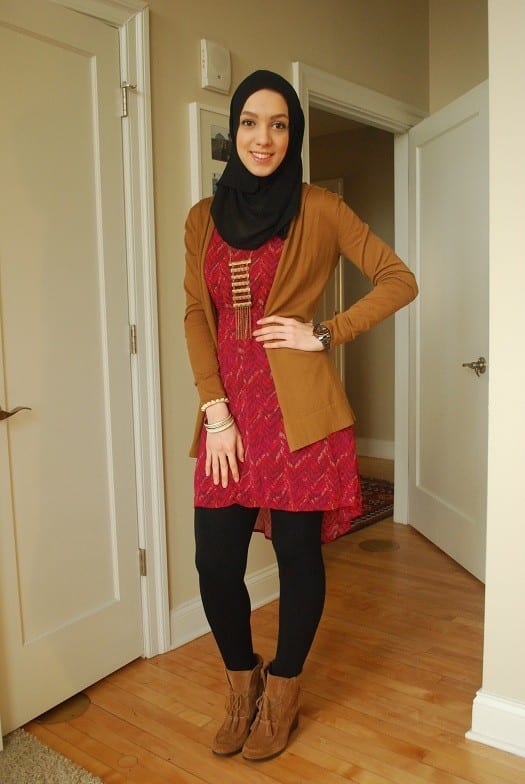 Hijab with black jeans Hijab with black jeans