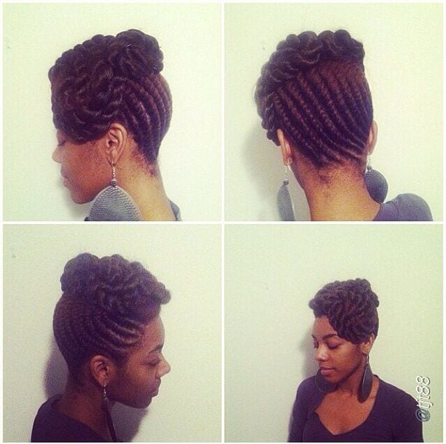 Natural Updo Hairstyles For Black Women Natural Updo Hairstyles For Black Women