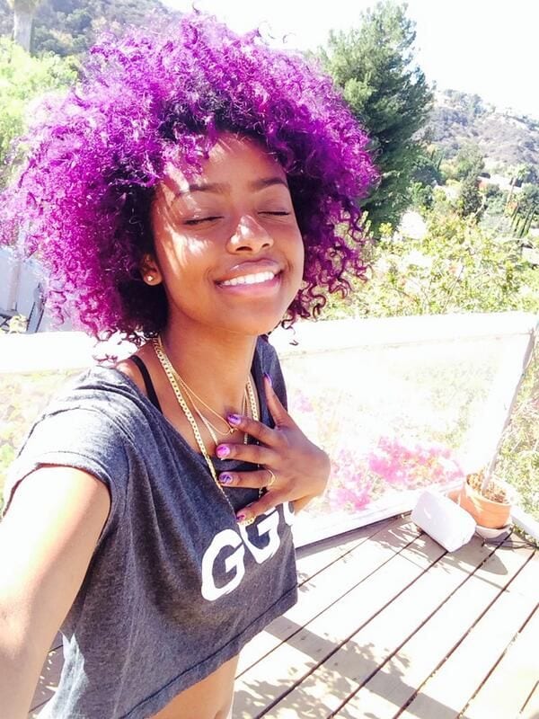 Top 13 Cute Purple Hairstyles for Black Girls this Season
