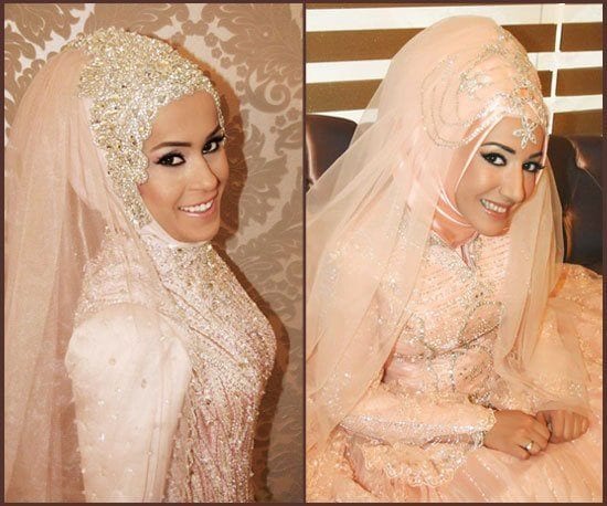 Hijab wedding dress photos