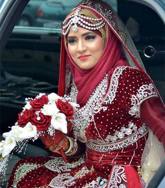 Hijab wedding outfits