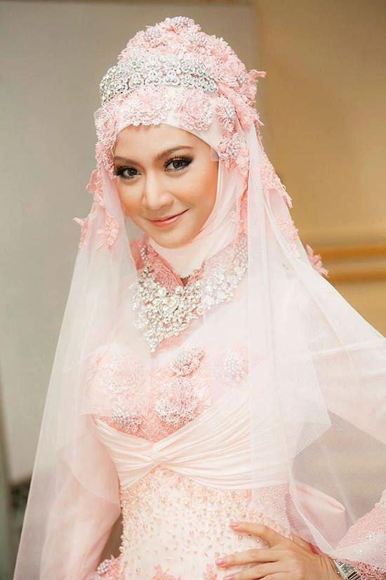 Hijab Wedding Dresses-30 Latest Hijab Wedding Styles This Season