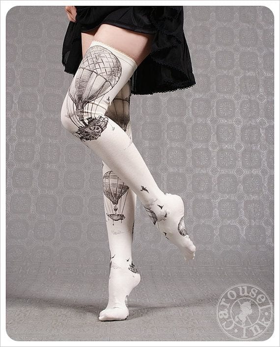 Funky Style thigh high stocking