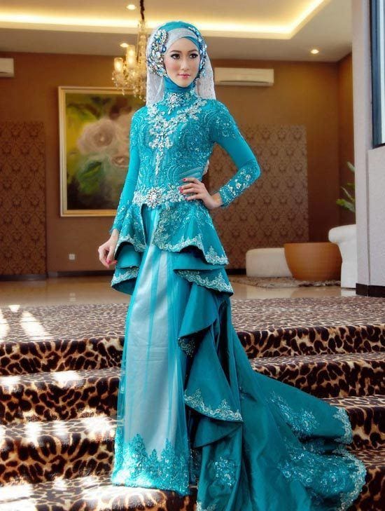 Hijab Wedding Dresses-30 Islamic Wedding Dresses for Brides