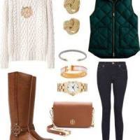 winter-outfits-with-long-boots Cute Winter Outfits Teenage Girls-17 Hot Winter Fashion Ideas