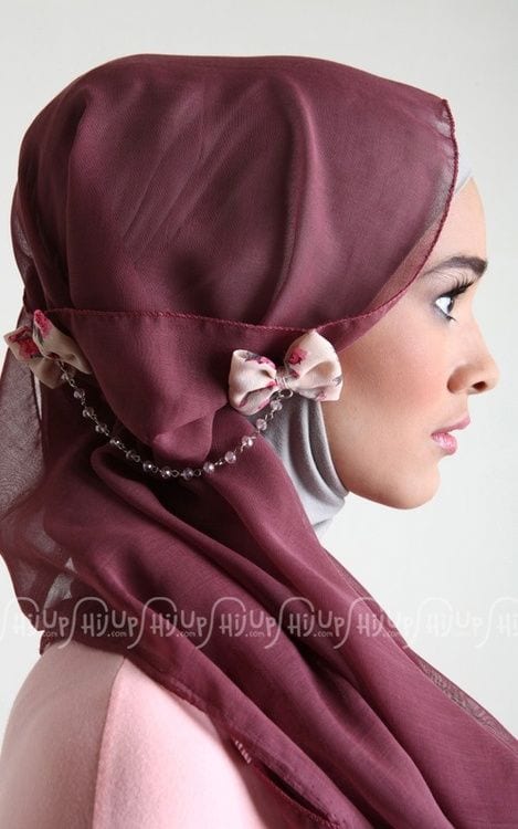 hijab bow pins