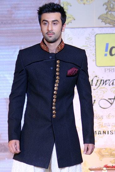 Ranbeer kapoor sherwani style