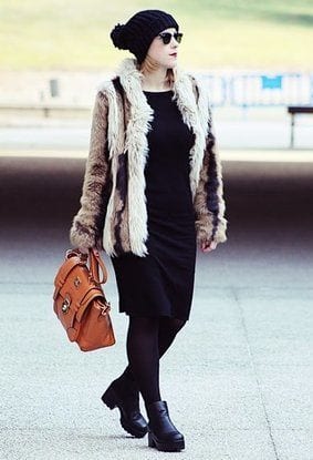 Street style with long coats