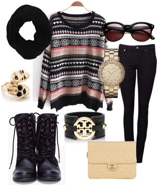 Teenage girls winter date dressing