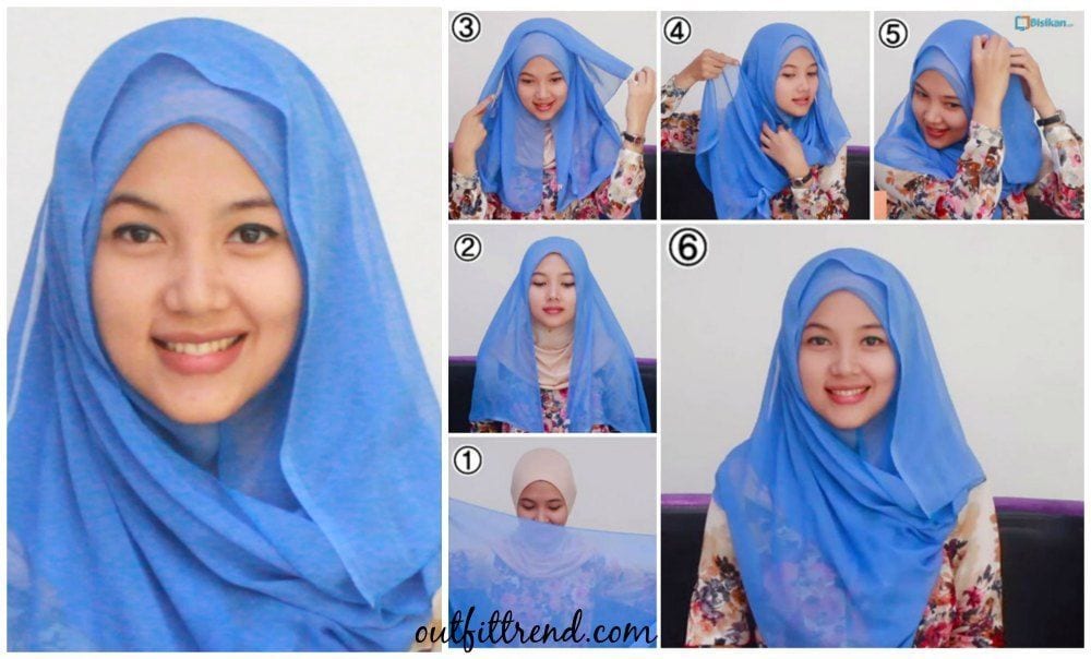 cute hijab paris simple