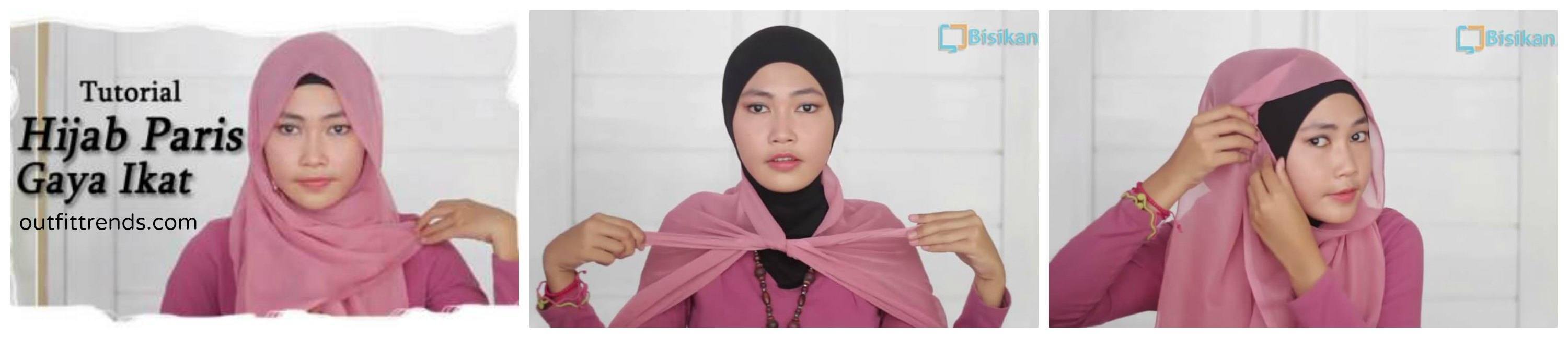 10 Simple Hijab Paris Tutorials You Can Do Less Than Minute