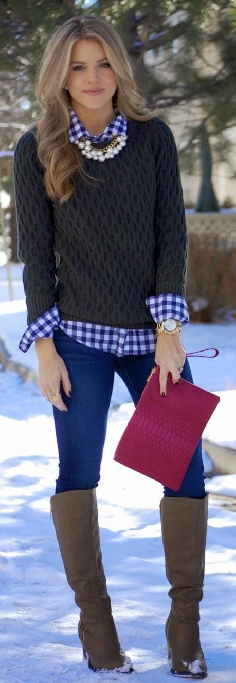 how to style sweater for date night