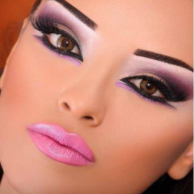 smokey eye makeup arab girls