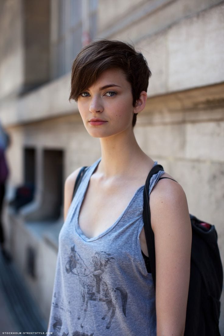 what to wear with short hairs (11)