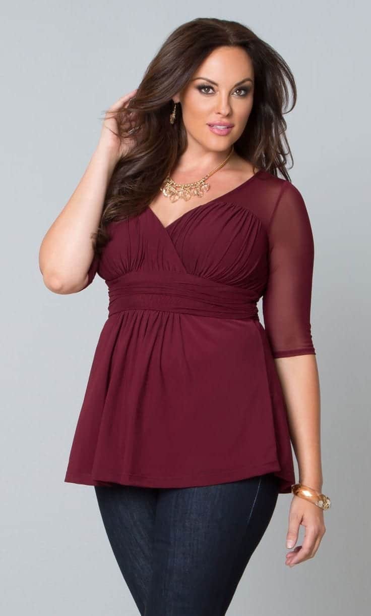 Plus size women Valentines party dresses (11)