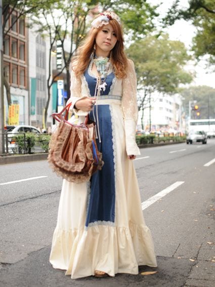 Long dress for mori girls