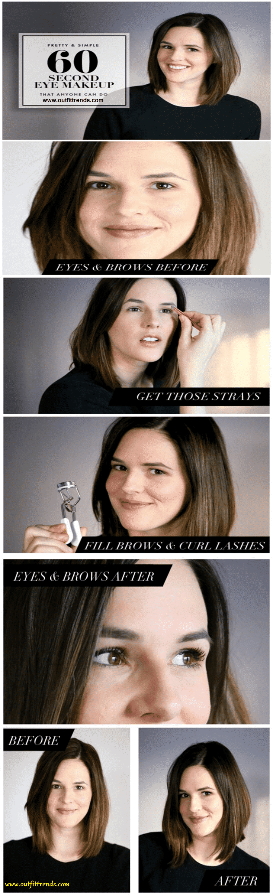 how to do quick eye makeup