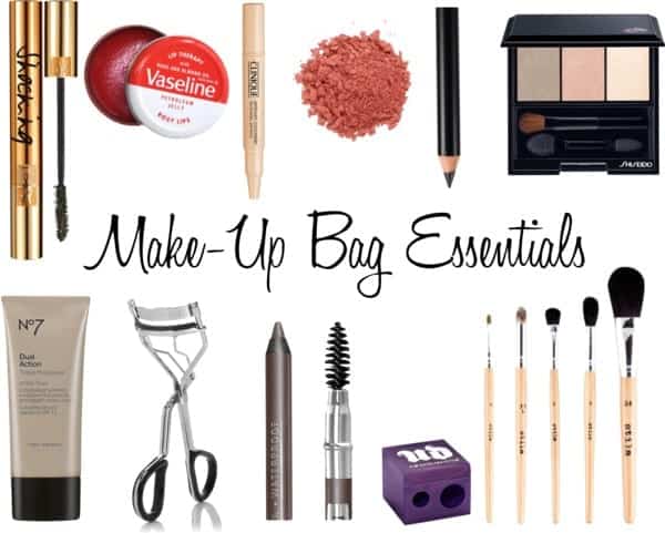 Makup bag essential kit