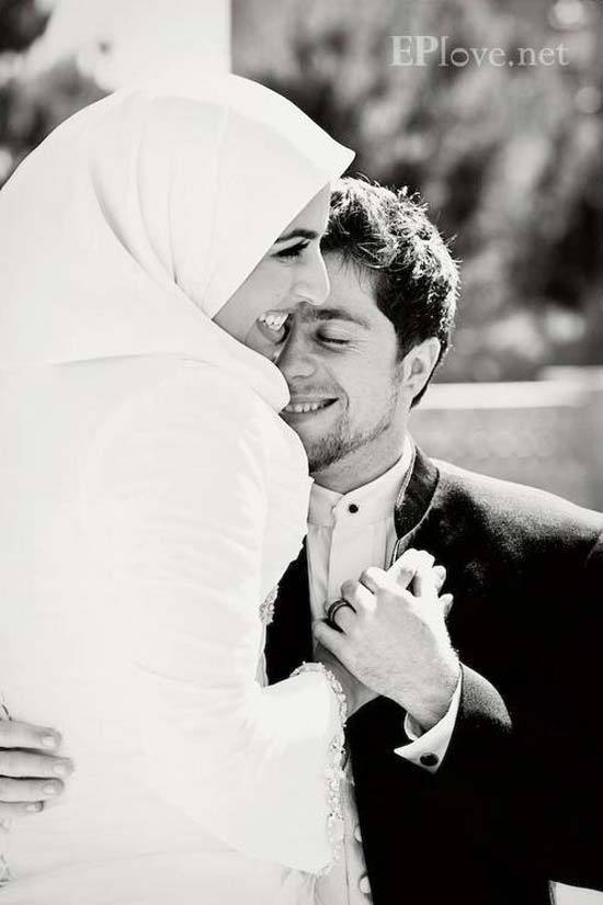 cute muslim marrige pics