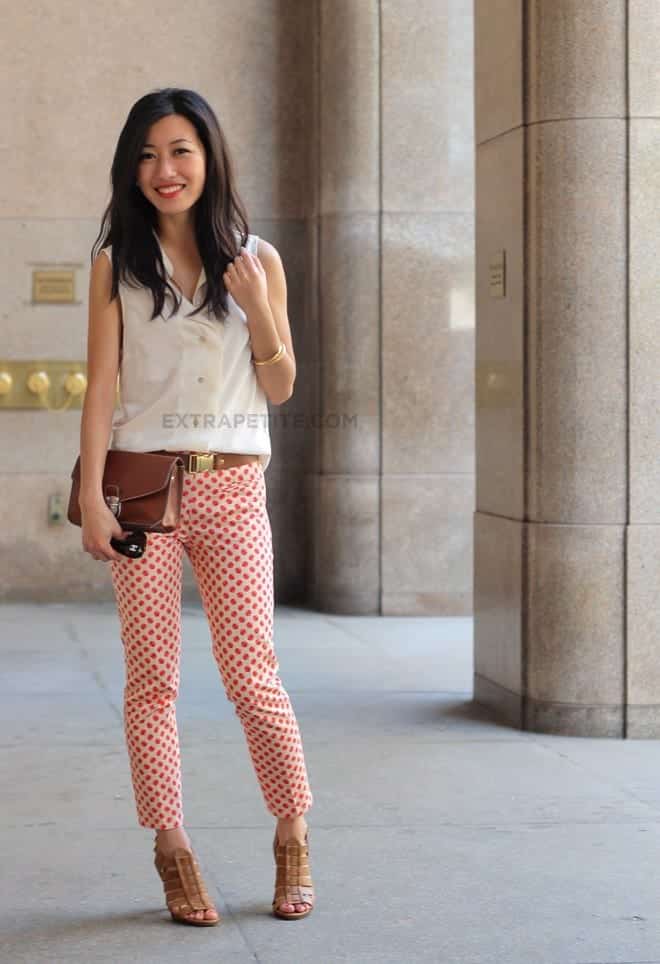 how to wear capri pants as short height girl (11)