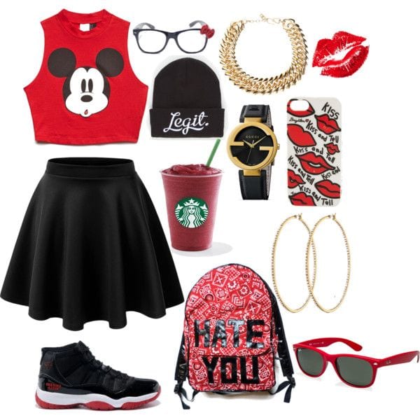 Outfittrends 30 Cute Outfits Ideas To Wear With Jordans For Girls Swag