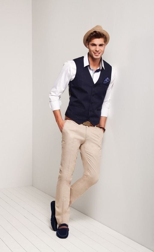 Men Khaki Pants Outfits- 30 Ideal Ways to Style Khaki Pants
