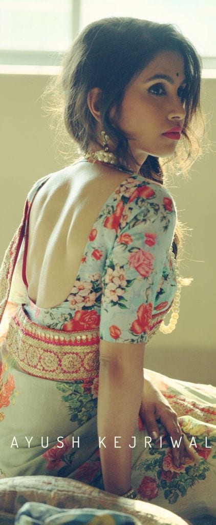 saree blouse design15