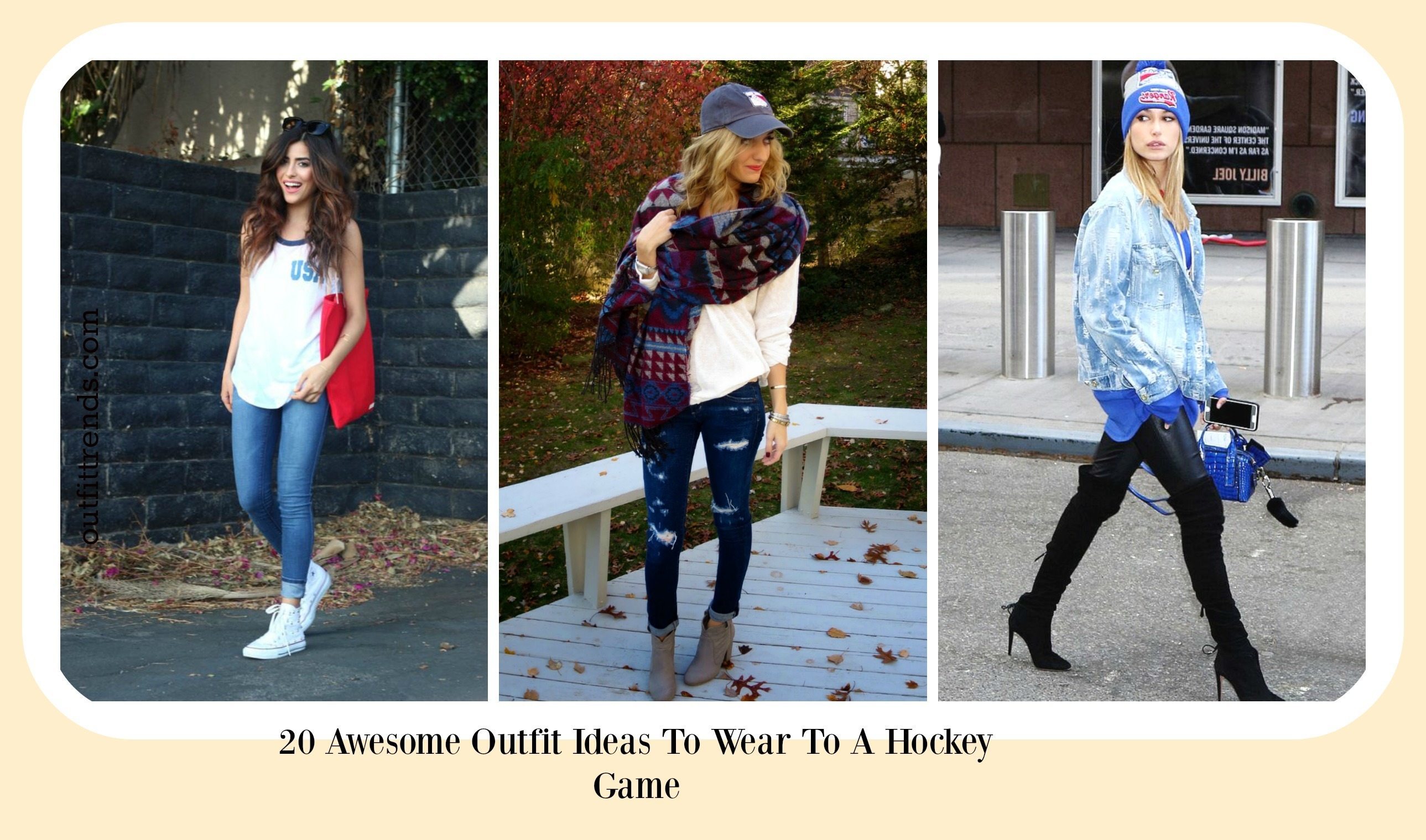 Hockey Game Outfits Ideas What To Wear To A Hockey Game Part