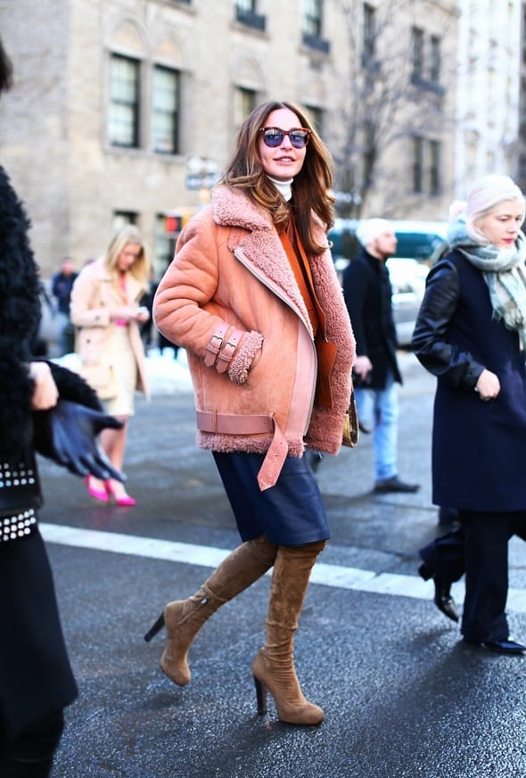 Women Outfits with Shearling Coats-19 Ways to Wear Stylishly shearling-coats-24 Women Outfits with Shearling Coats-19 Ways to Wear Stylishly