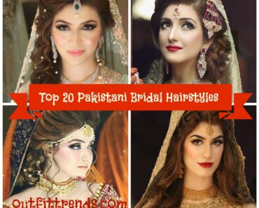 hairstyles for pakistani brides