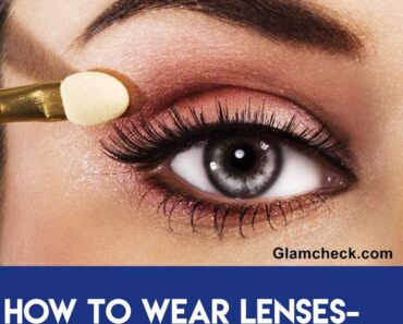 how to wear contact lenses