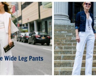 How to Wear White Wide Leg Pants (11)