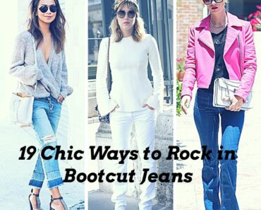 Ideas to wear Bootcut jeans with style (2)