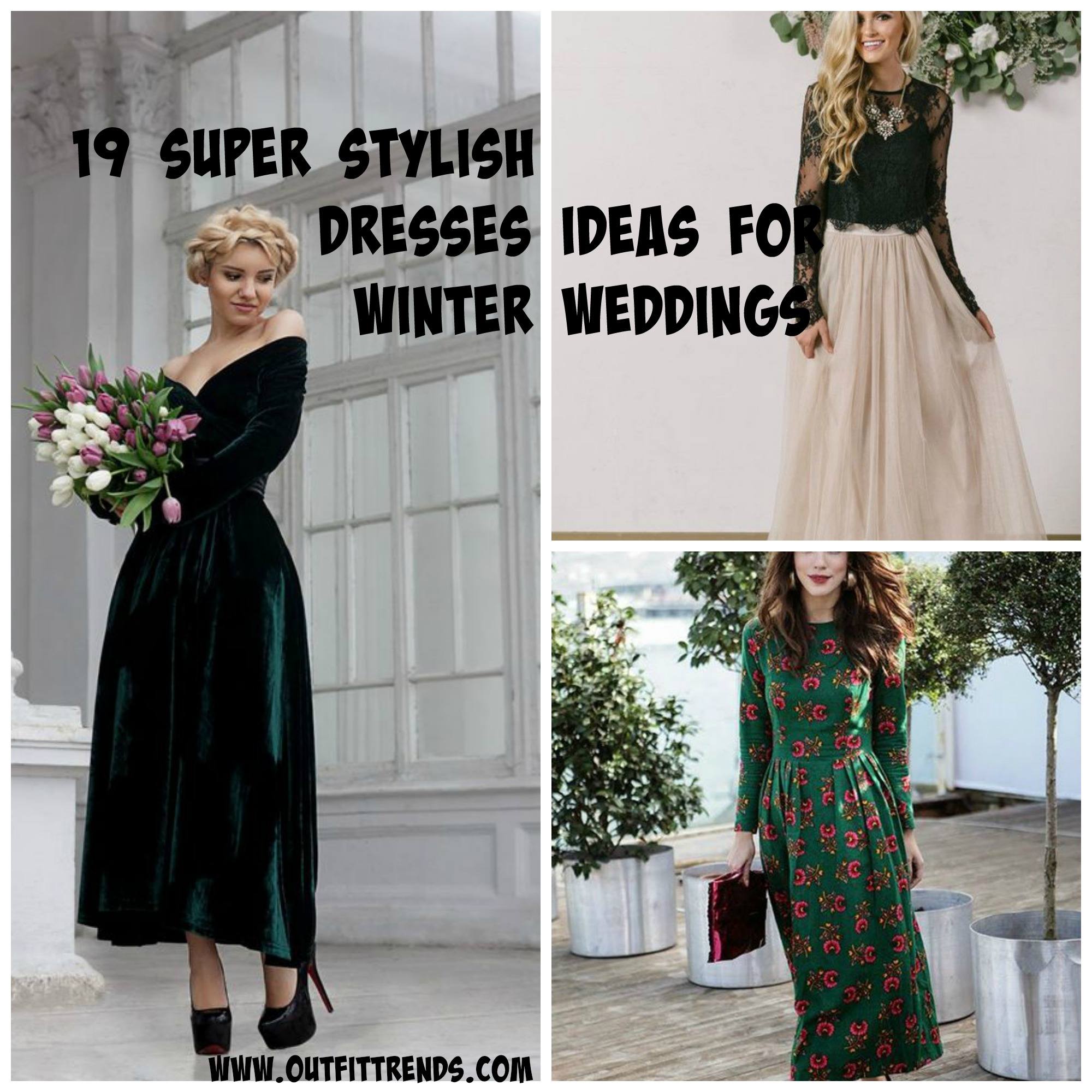 winter wedding outfits