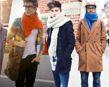 Men Scarves fashion -18 Tips how to wear Scarves with Outfits Differently