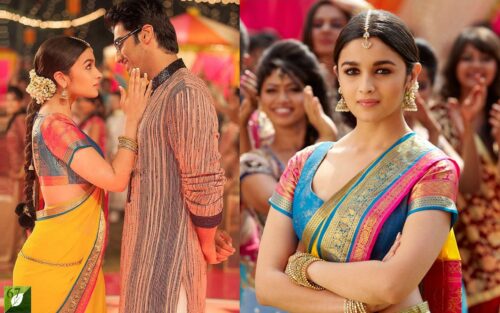 saree wearing style for short height