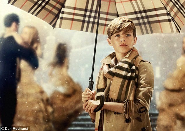 burberry childrens scarf