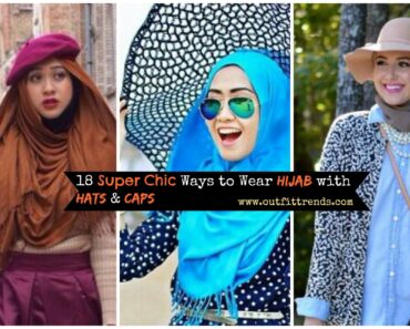 how to wear hijab with hats and caps