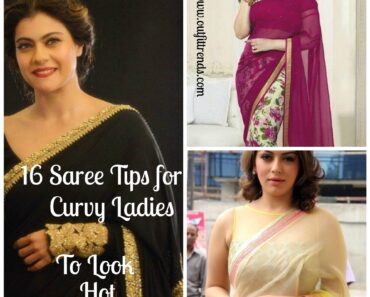 16 tyling ideas to wear saree for curvy women