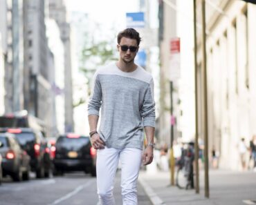 how to wear white jeans for men (23)