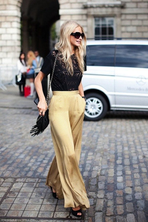 short palazzo pants