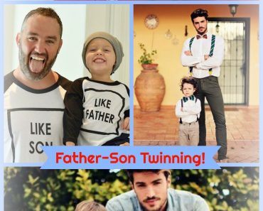 father son twinning matching outfits