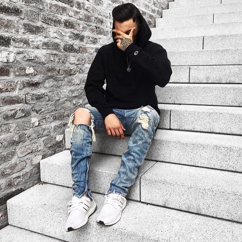 Men Hoodie Outfits-30 Ways for Guys to Wear a Hoodie Stylishly