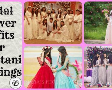 Bridal shower outfits for Pakistani weddings