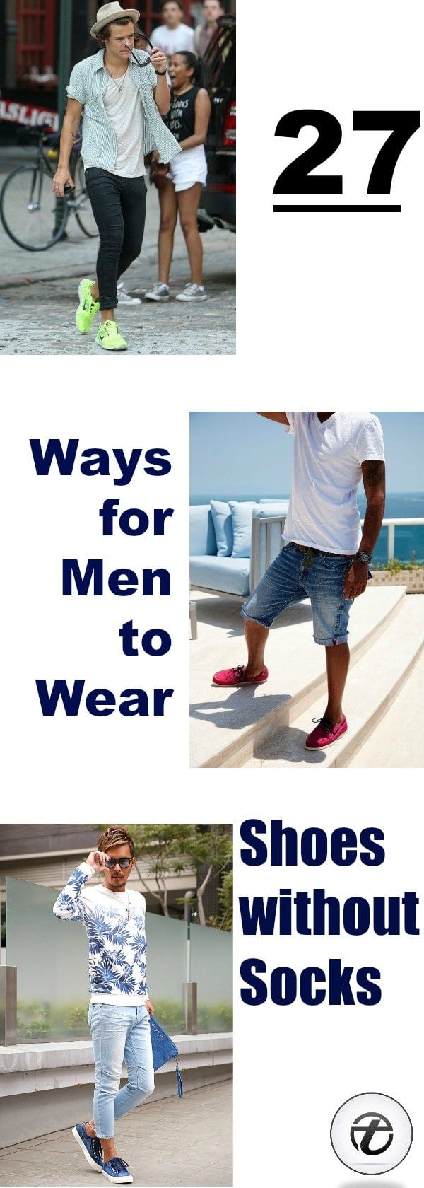 shoes without socks fashion