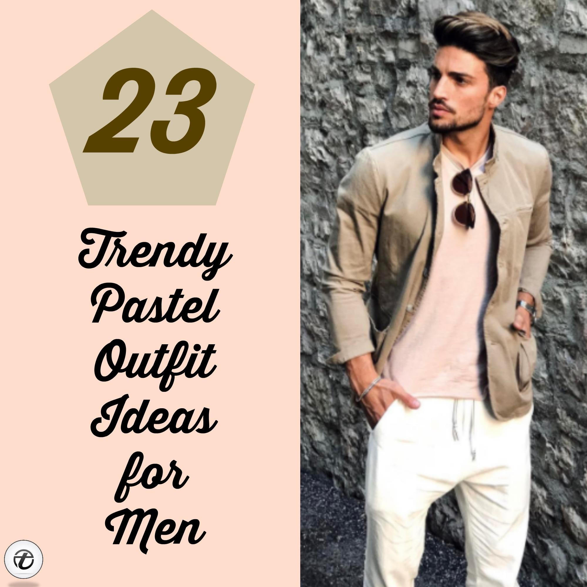 pastel color semi formal attire for men